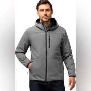 Free Country Stretch Men’s Jacket Heather Grey Size XL
